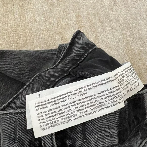 Abercrombie & Fitch The 90s Straight Ultra High Rise Jeans 27 / 4 - Picture 10 of 10